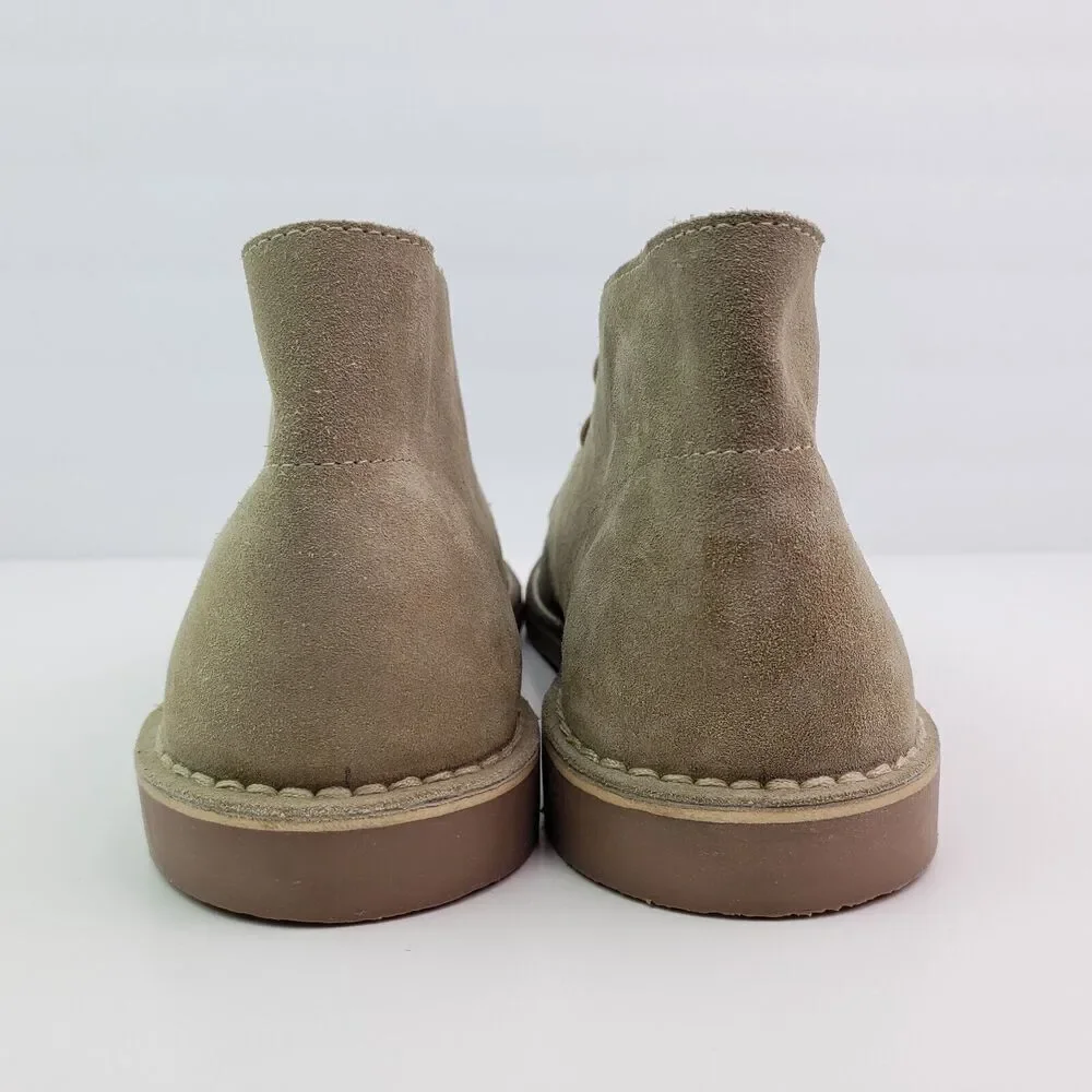 Robert Wayne Greyson Mens Size 11 D Beige Taupe Suede Leather Chukka Boots